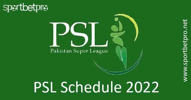 Pakistan Super League | PSL Schedule 2022 | Sport Bet Pro