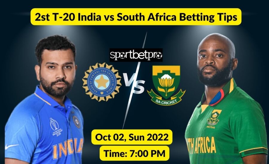 2nd T20 India vs South Africa Betting Prediction, India vs South Africa Betting tips, India vs South Africa Betting Odds – Pitch Report, Head to Head, Playing11, 2nd T20 India vs South Africa Dream 11 Team Prediction, Team Preview