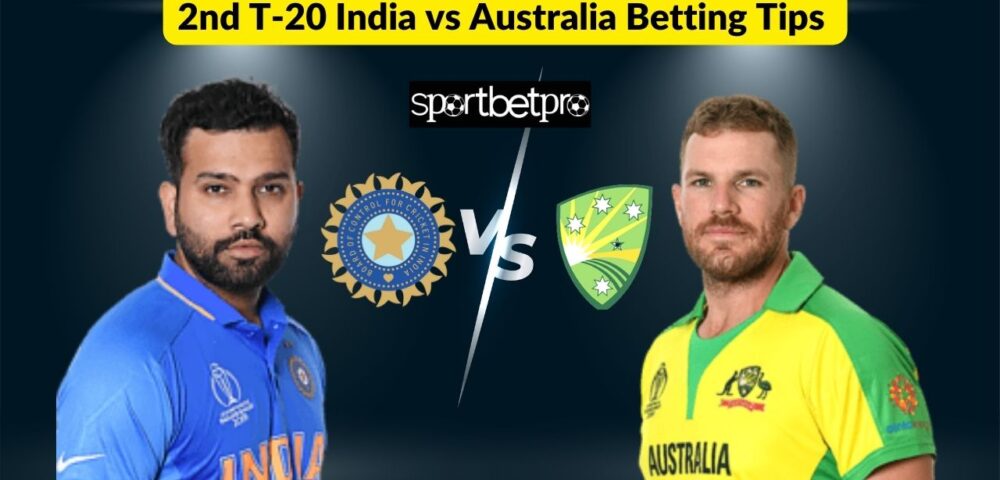 2nd T20 Ind vs Aus Betting Prediction, Ind vs Aus Betting Odds – Pitch Report, Head to Head, Playing11, 2nd T20 Ind vs Aus Dream 11 Team Prediction, Team Preview