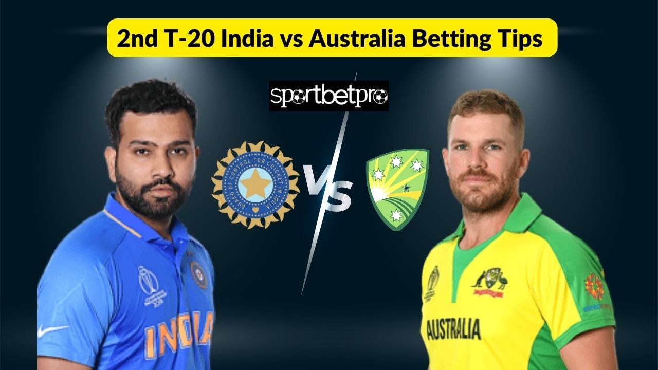 2nd T20 Ind vs Aus Betting Tips, Ind vs Aus Betting Odds