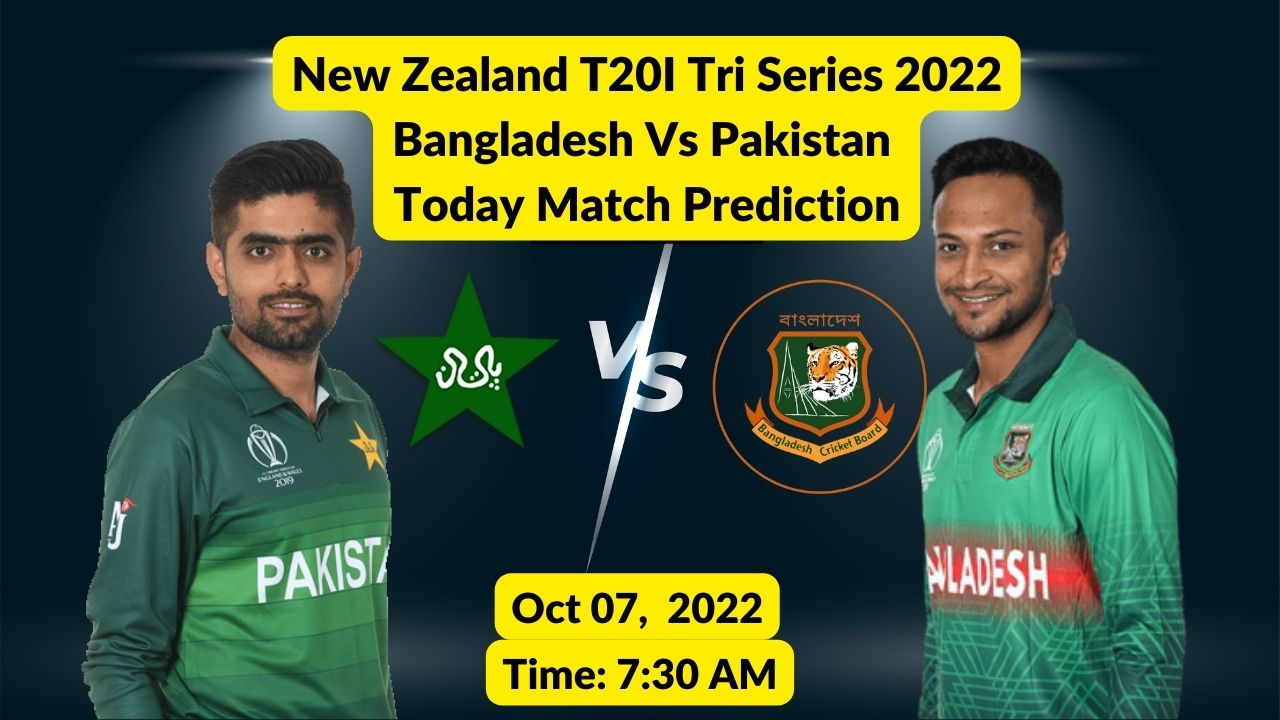 Bangladesh Vs Pakistan Today Match Prediction, Betting Tips & Odds