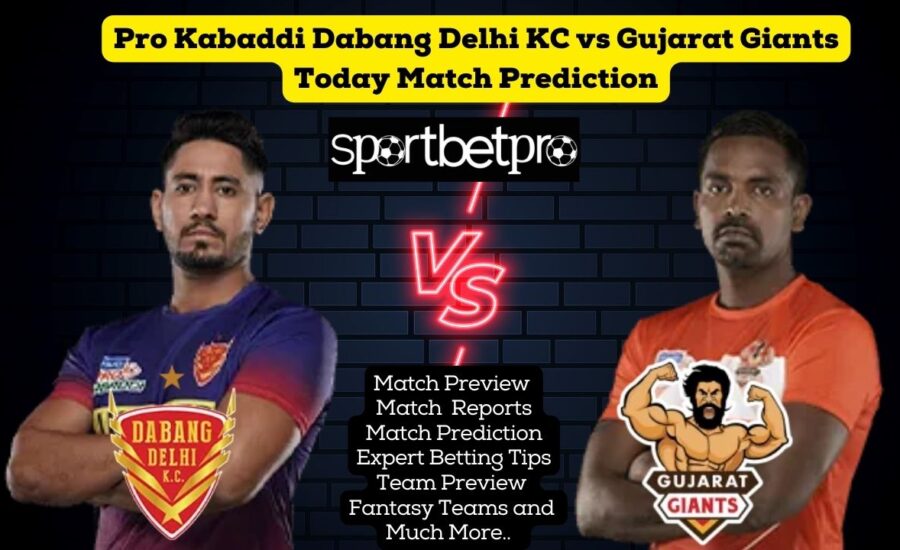 Dabang Delhi vs Gujarat Giants Today Match Prediction