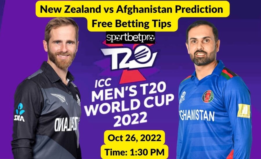 NZ vs AFG Betting Tips – Odds & Predictions, Head to Head, Pitch Report