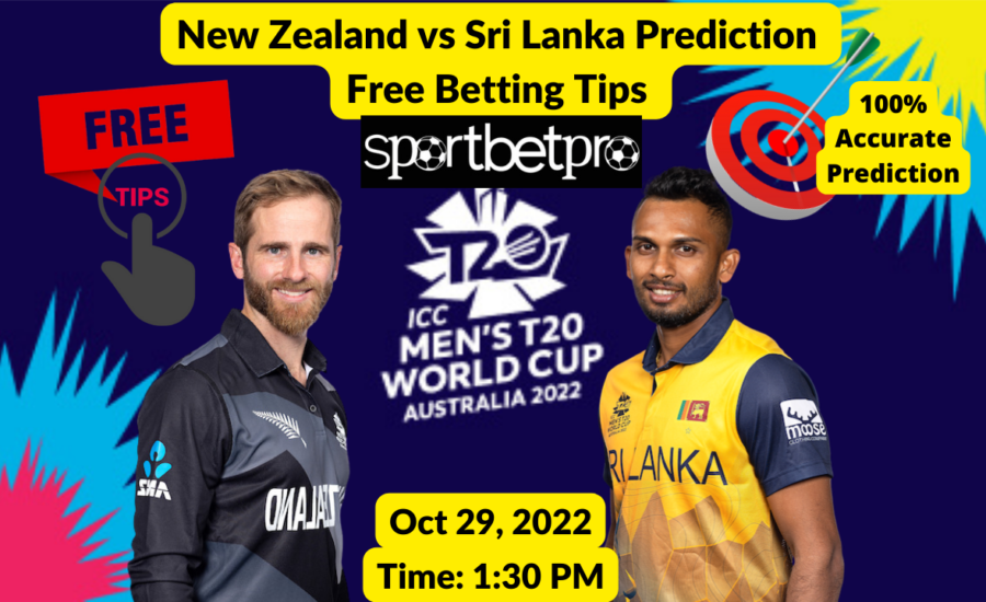 NZ vs SL Betting Tips – Odds & Predictions, Head to Head, Pitch Report