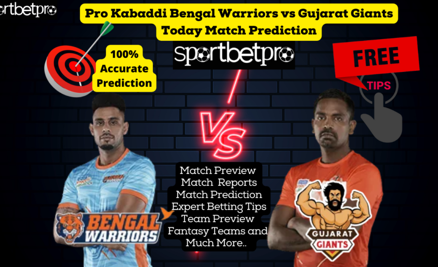 Bengal Warriors vs Gujarat Giants Prediction