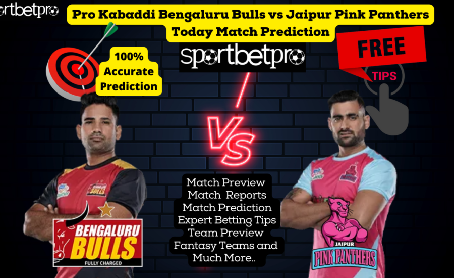 15th Dec Semi Final 1 Bengaluru Bulls vs Jaipur Pink Panthers Vivo Pro Kabaddi League (PKL) Match Prediction, Bengaluru Bulls vs Jaipur Pink Panthers Betting Tips & Odds