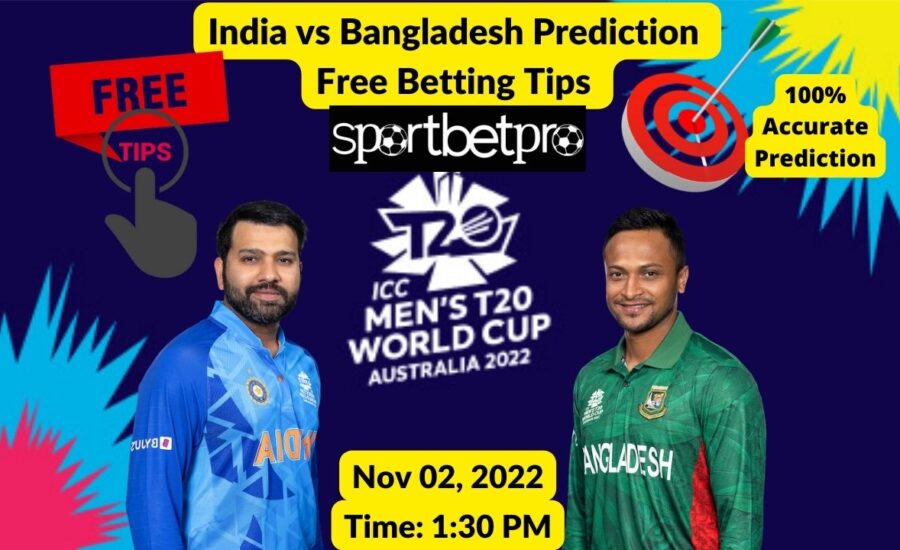 2nd Nov IND vs BAN Betting Tips – Odds & Predictions, Head to Head, Pitch Report