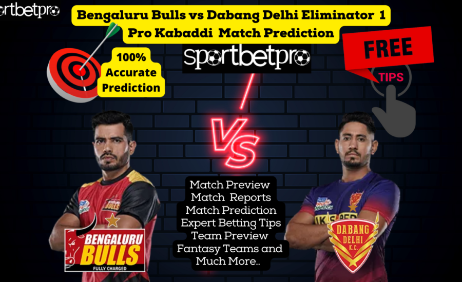 Bengaluru Bulls vs Dabang Delhi Eliminator 1
