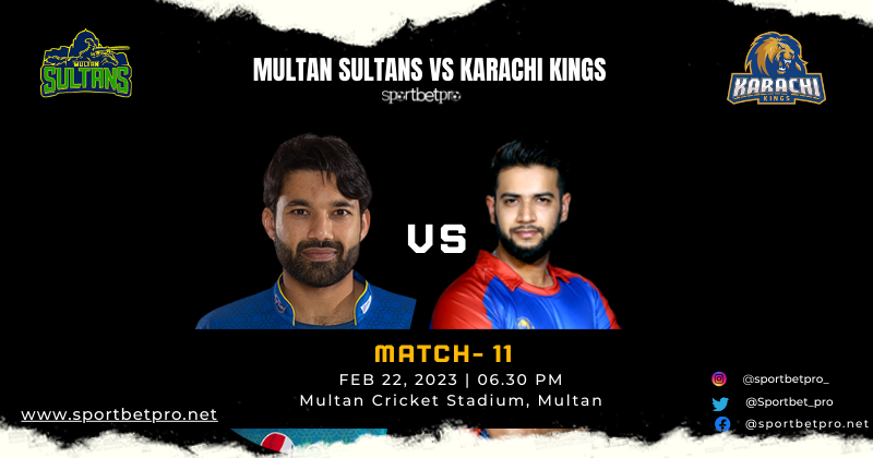 PSL 8 Multan Sultans vs Karachi Kings Today Match Prediction and Data Analysis