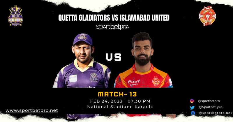 PSL 8 Quetta Gladiators vs Islamabad United Match Prediction and Data Analysis