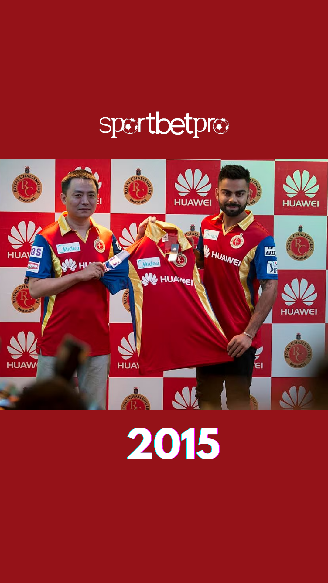 Rcb Jersey Evolution To Sport Bet Pro