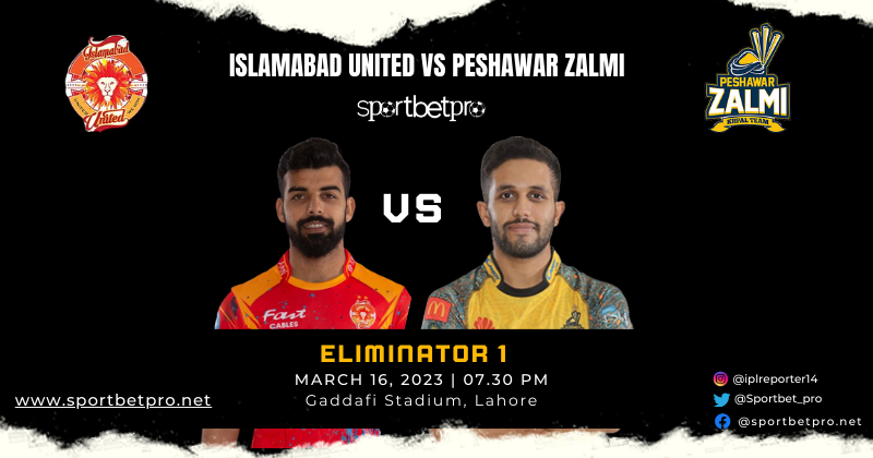 PSL 8 Eliminator 1: Islamabad United vs Peshawar Zalmi Match Prediction and Data Analysis