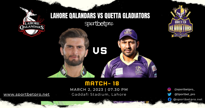 PSL 8 Lahore Qalandars vs Quetta Gladiators Match Prediction and Data Analysis