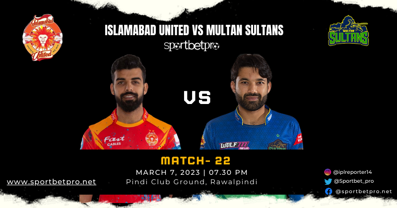 PSL Multan Sultans vs Islamabad United Match Prediction and Data Analysis
