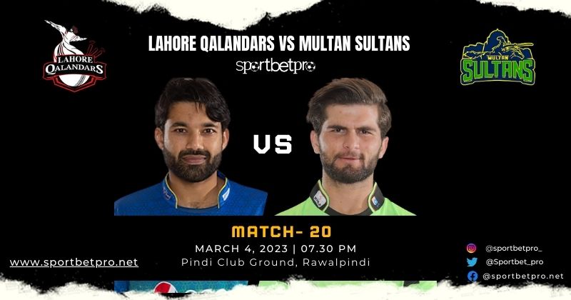 Multan Sultans vs Lahore Qalandars Match Prediction
