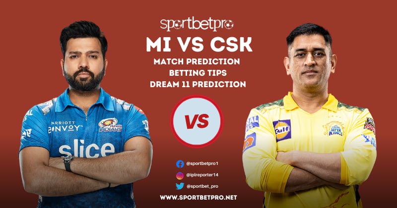 6th May MI vs CSK Betting Tips, Odds, & Match Prediction – Who Will Win Today’s IPL Match?