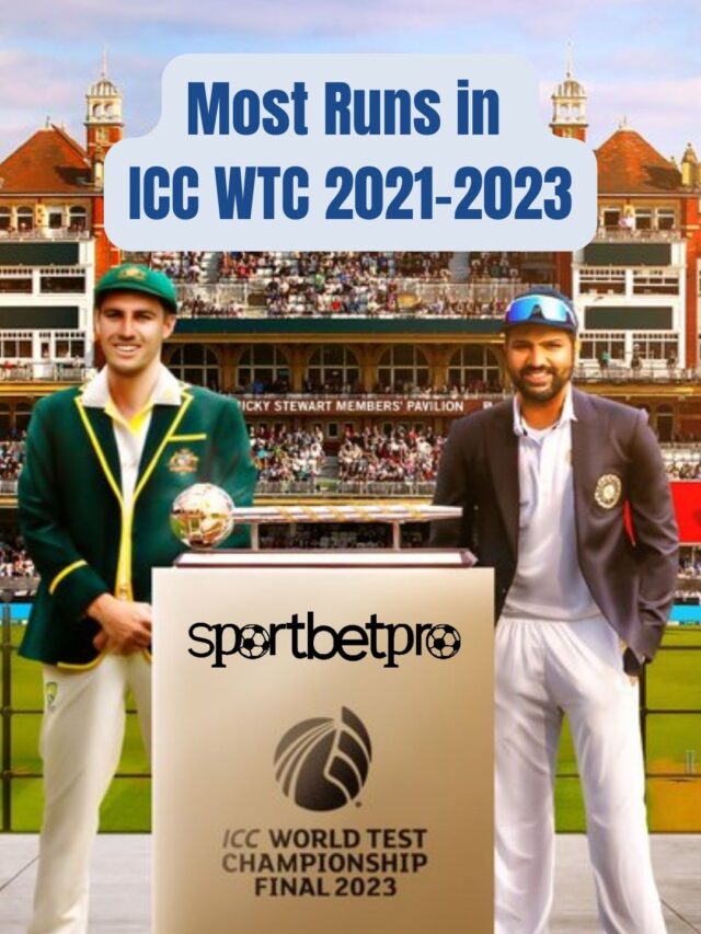 Most Runs in ICC WTC 2021-2023