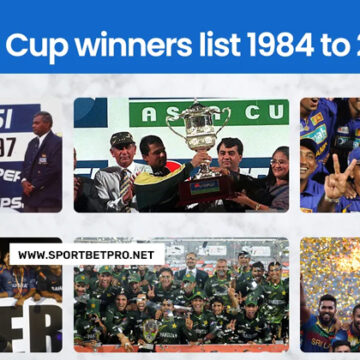 Asia Cup Champions: A Look at the Asia Cup Winners List from 1984