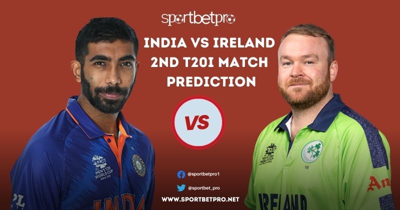 INDIA vs IRELAND 2nd T20 2023 Today Match Predictions & Data Analysis