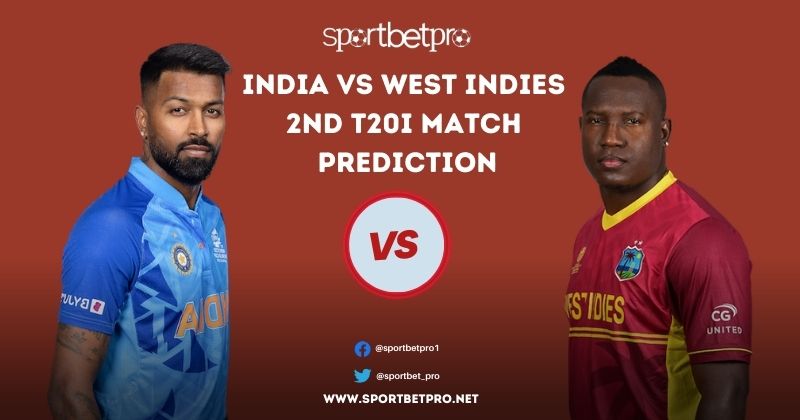 IND vs WI 2nd t20i Match Prediction Featured Image