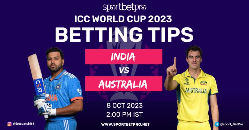 CWC 2023 India vs Australia Match Prediction, IND vs AUS Betting Tips, and Odds – Who Will Win Today’s Match?