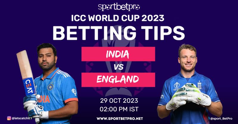 CWC 2023 India vs England Match Prediction, IND vs ENG Betting Tips, and Odds – Who Will Win Today’s Match?