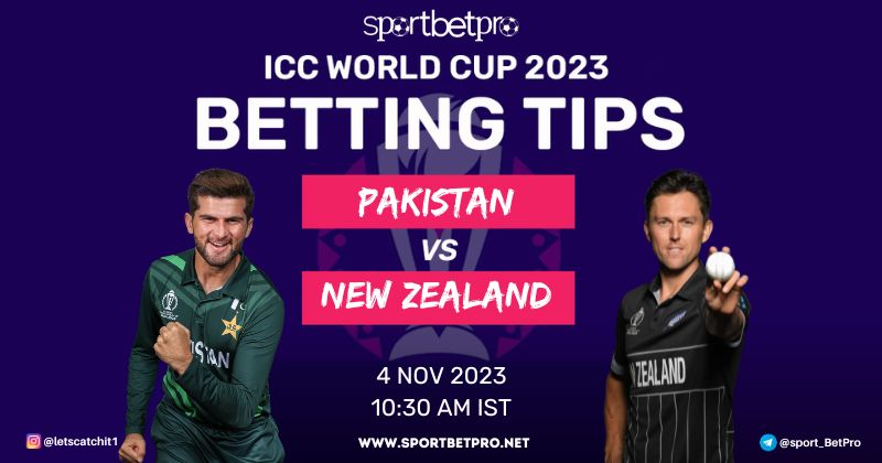 CWC 2023 New Zealand vs Pakistan Match Prediction, NZ vs PAK Betting Tips, and Odds – Who Will Win Today’s Match?