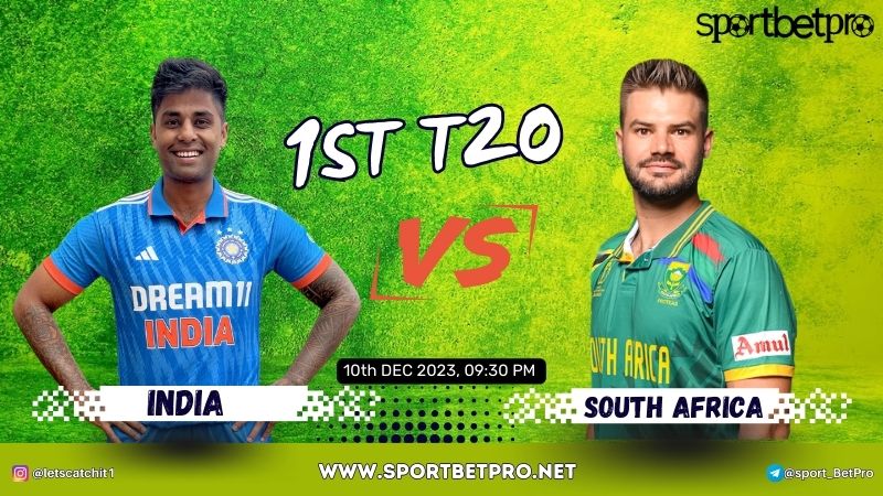 1st Match T20 Series: India vs South Africa Match Prediction, IND vs SA Betting Tips, and Odds – Who Will Win Today’s Match?