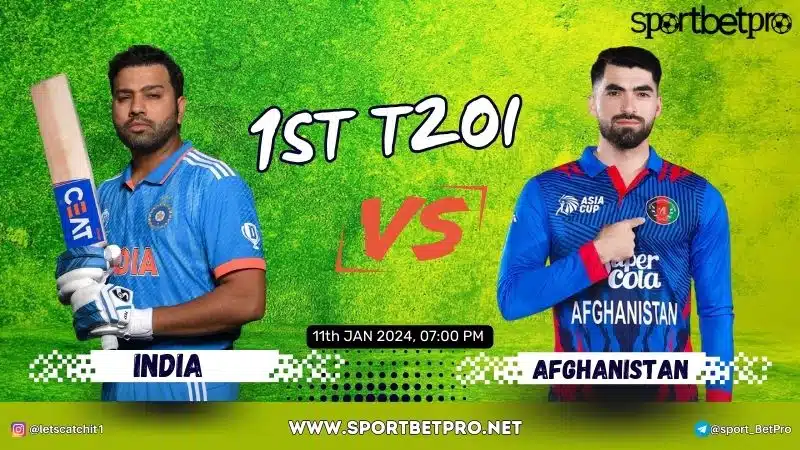 1st T20 Match India vs Afghanistan